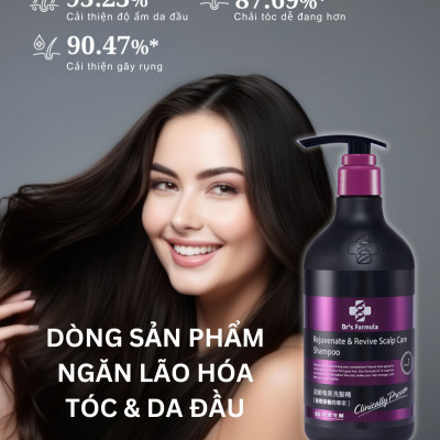 Dầu Gội Dưỡng Đen Và Trẻ Hóa Tóc Dr