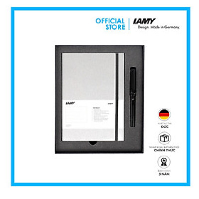 Gift Set Lamy Notebook A5 Softcover Grey + Lamy Al-Star Black - GSNAl0012