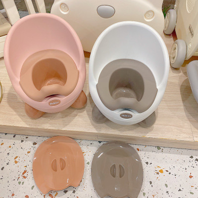 Bô Ghế Vệ Sinh Cho Bé Hokori 5458 Có Tựa Lưng Cao Cấp - giao màu ngẫu nhiên