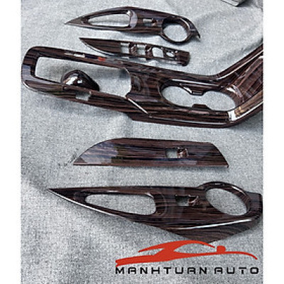 Ốp nội thất mẫu Vân Đá - Vân Gỗ nhựa ABS cao cấp cho xe Toyota Cross 2020 - 2022