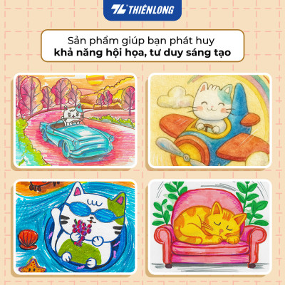 Bút lông màu Thiên Long Fiber Pen Colokit FP-01