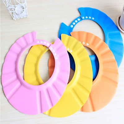  combo 2 Mũ gội đầu, tắm an toàn cho bé chỉnh 4 cỡ2  - mũ đội đầu chống thấm, mũ tắm cho bé - 206111 