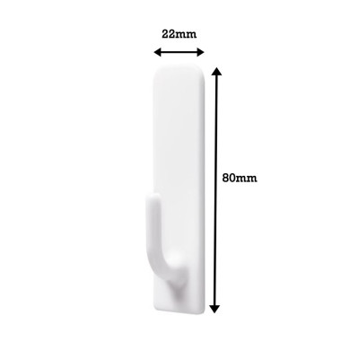 Móc Treo Tường Kiểu Vuông Command 1,8kg