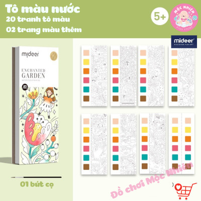 Đồ chơi Tranh tô màu nước Mideer Watercolor Painting