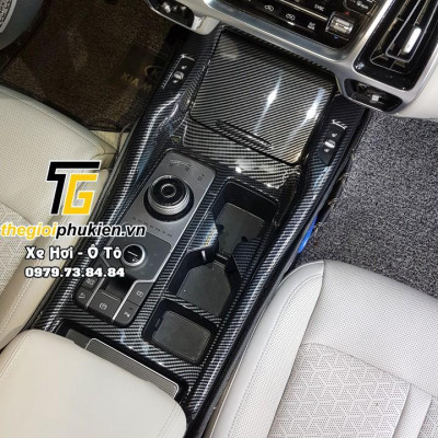 Ốp nội thất vân Carbon KIA Sorento 2021 cao cấp – Bộ 6 chi tiết