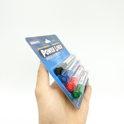 Vỉ 4 Bút Lông Bảng 4 Màu Mungyo MA-4A