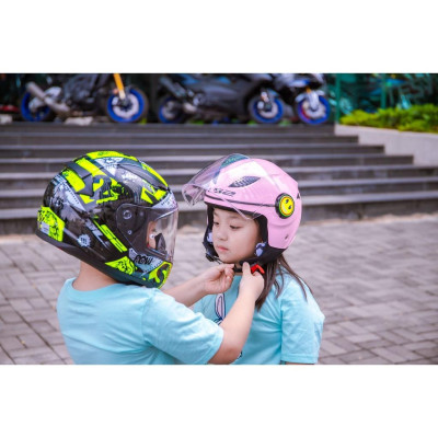 Mũ Bảo Hiểm Trẻ Em Fullface Một Kính LS2 FF353 Rapid Mini - Gara20