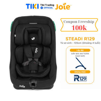 Ghế ngồi ôtô cho bé Joie Steadi R129 Shale dành cho bé từ sơ sinh đến 4 tuổi