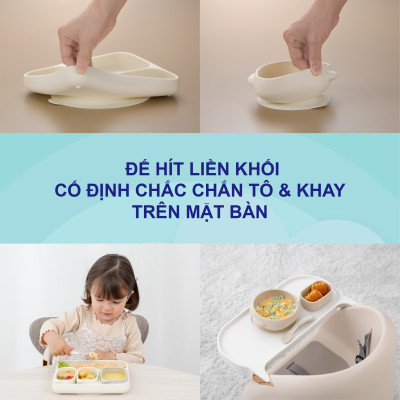 Đồ dùng ăn dặm RICHELL Nhật chất liệu Platinum Silicone | Baby