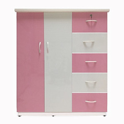 Tủ nhựa 2 cánh 5 ngăn kéo cao cấp V25