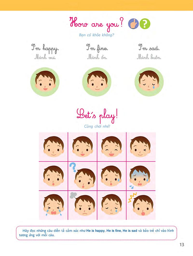 Sách Bài Tập Theo Phương Pháp Montessori - Tiếng Anh Vỡ Lòng (Kèm file MP3)