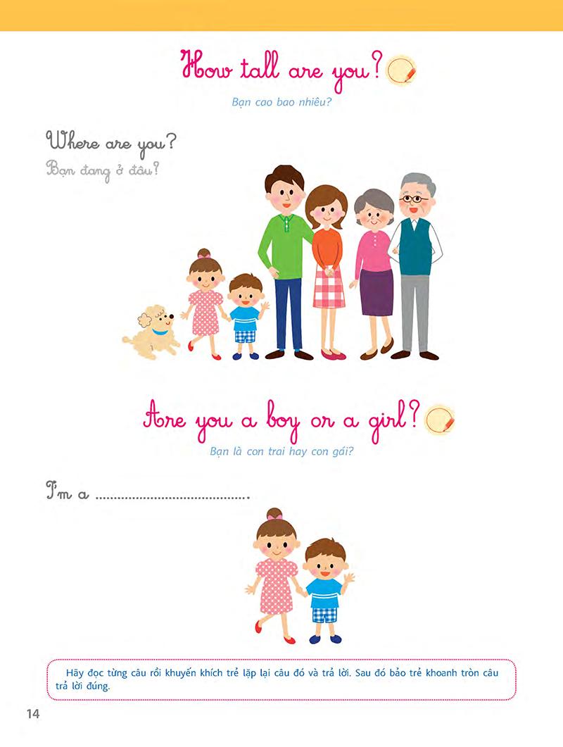 Sách Bài Tập Theo Phương Pháp Montessori - Tiếng Anh Vỡ Lòng (Kèm file MP3)