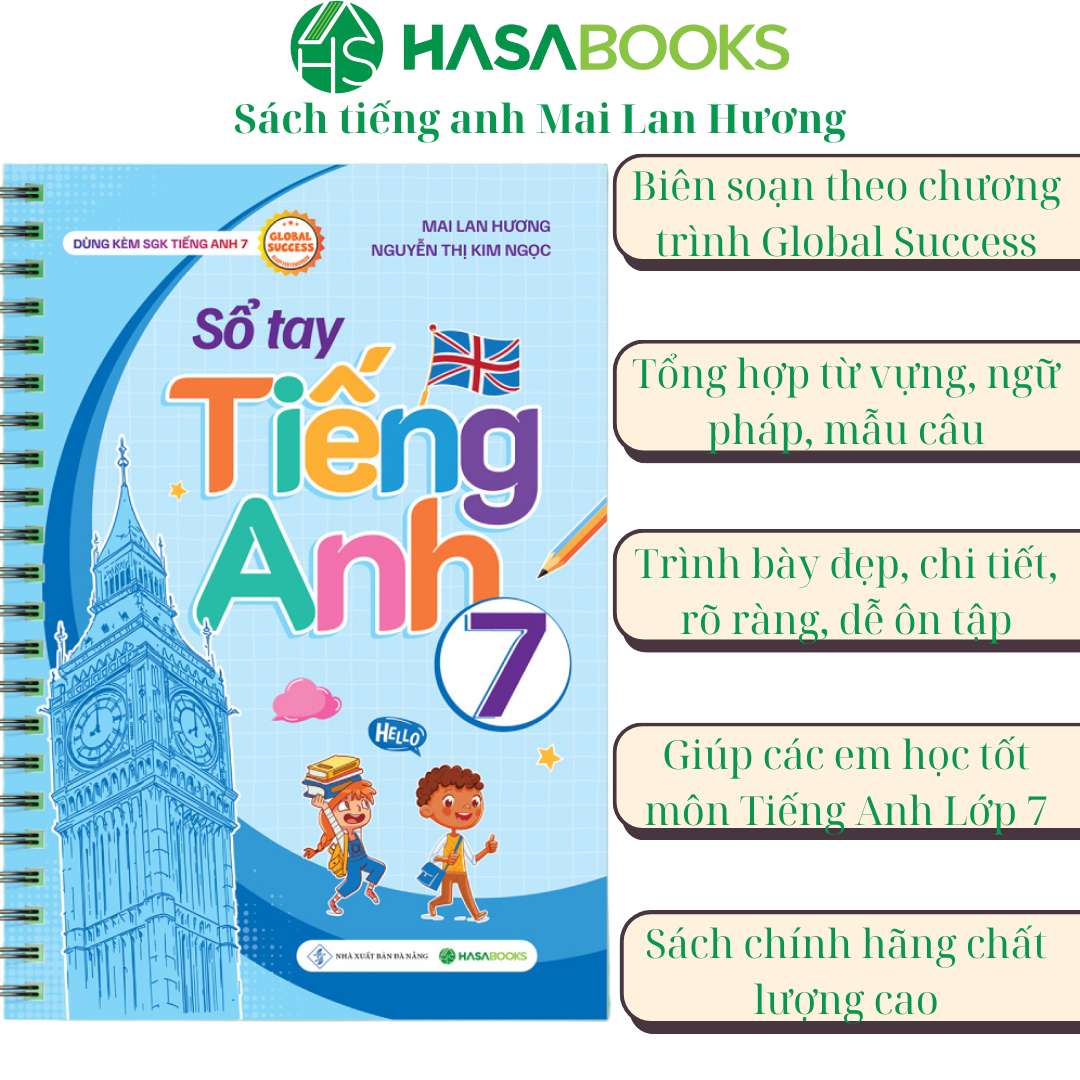 Combo Học Giỏi Tiếng Anh 7 Global Success (Không Đáp Án) - Mai Lan Hương