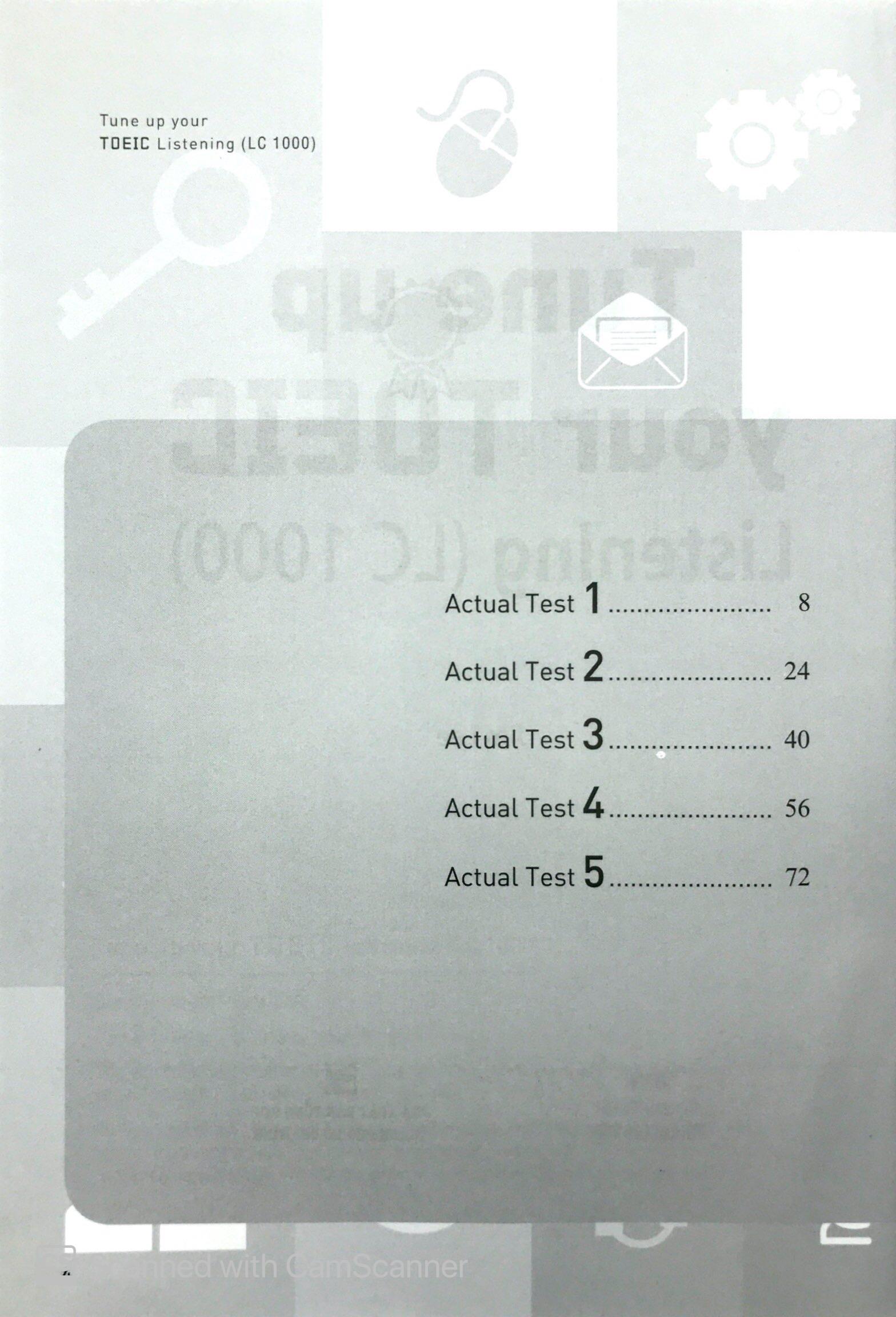 Tune Up Your TOEIC Listening LC 1000