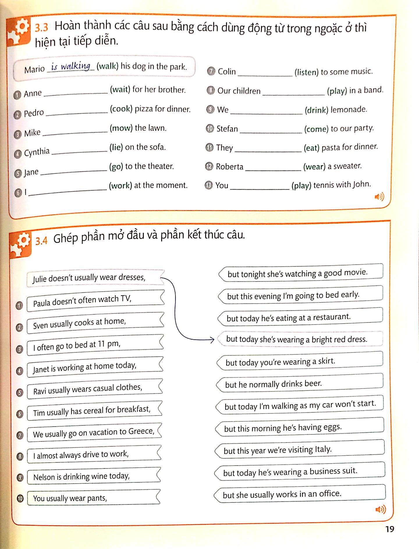Tiếng Anh Cho Mọi Người - English For Everyone Level 2 Beginner Practice Book (Kèm CD)