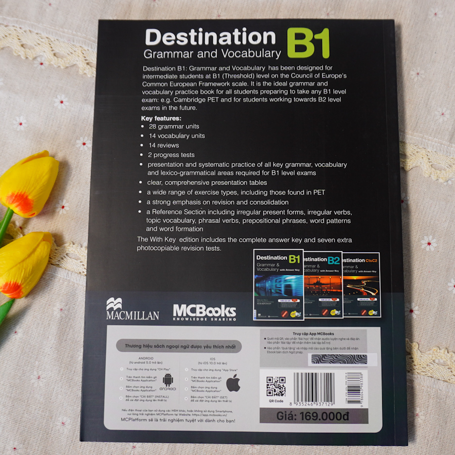 Destination B2 Grammar and Vocabulary (Kèm Đáp Án) Tặng Audio và bài tập thực hành MCBooks