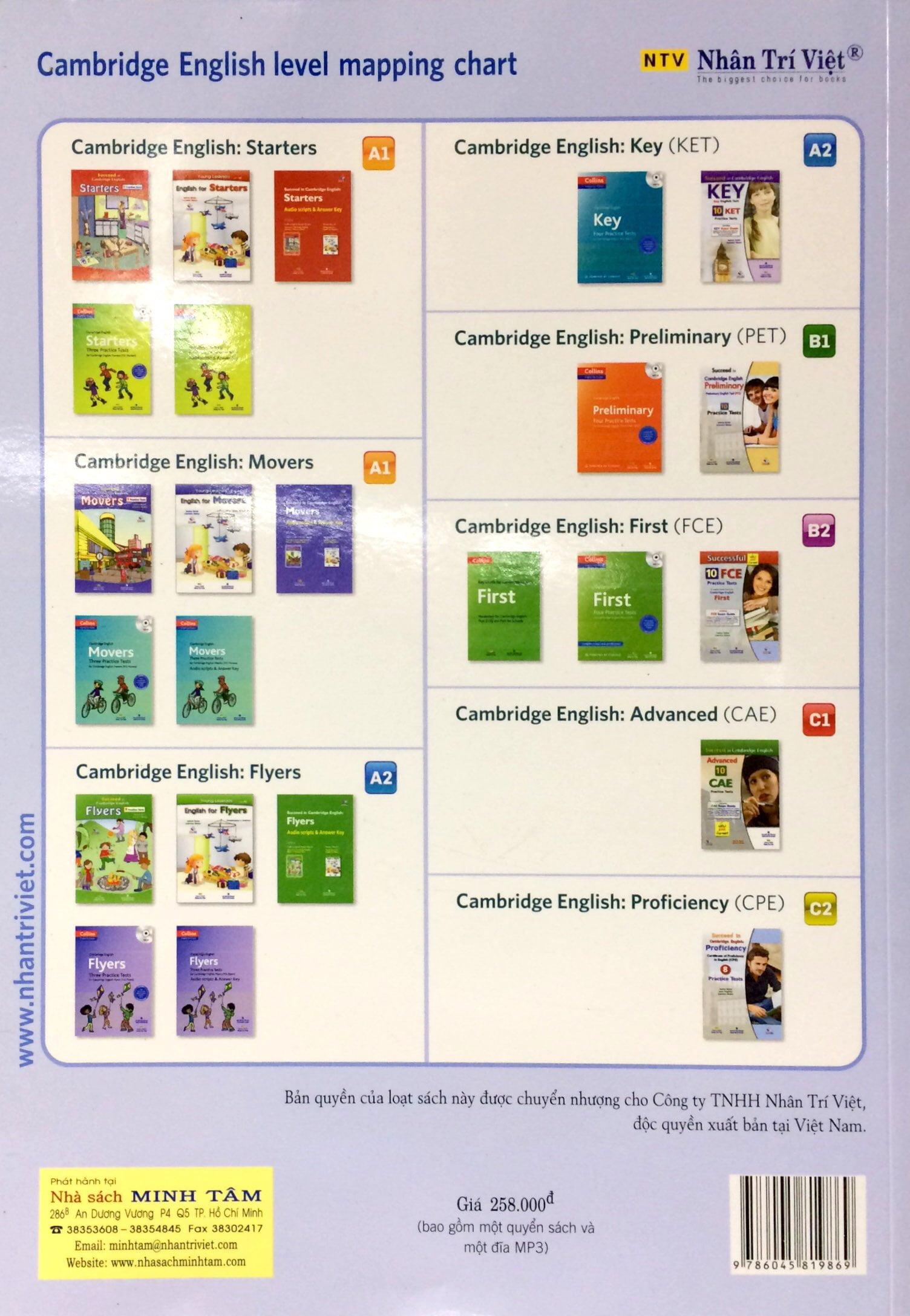 Succeed in CPE - 8 Practice Tests (Kèm file MP3)