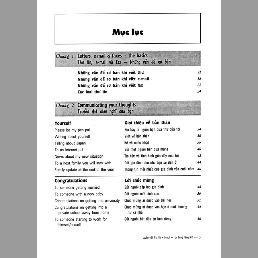 Luyện Viết Thư Tín...E-mail...Fax...Bằng Tiếng Anh