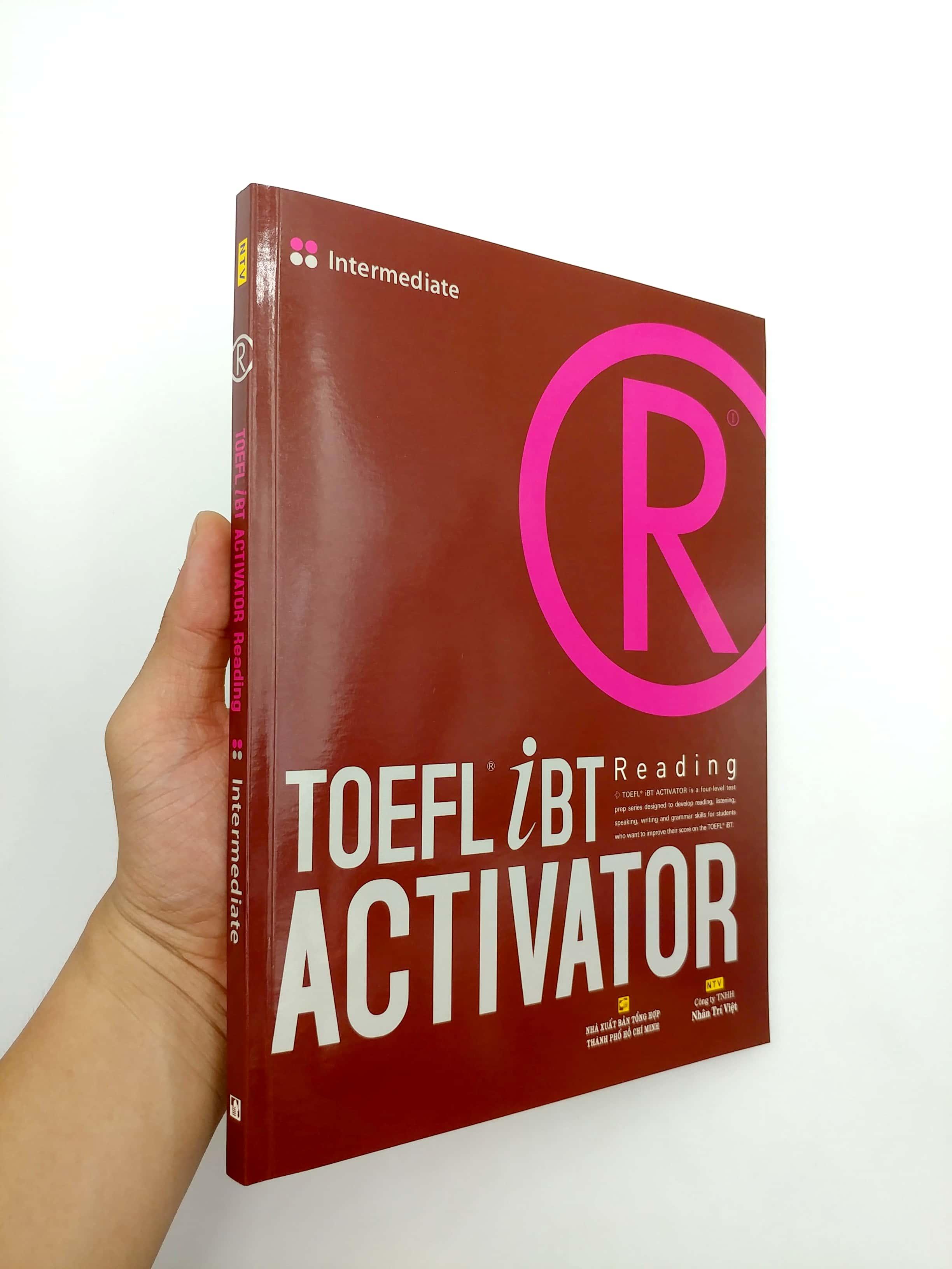 TOEFL iBT Activator Reading Intermediate (Không CD)