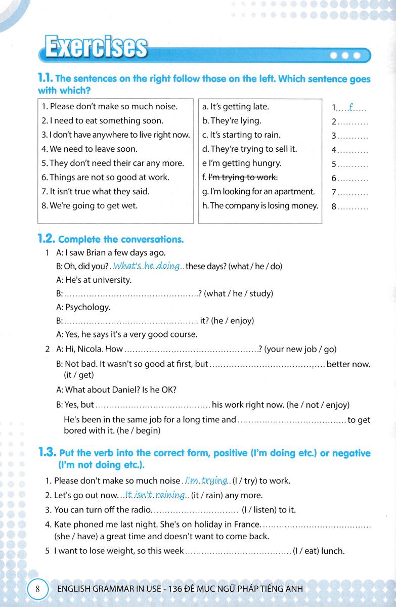 English Grammar In Use - 136 Đề Mục Ngữ Pháp Tiếng Anh