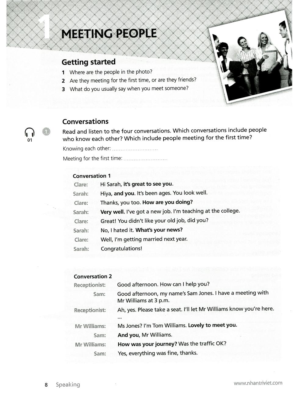 Collins Speaking A2 Pre-Intermediate (Kèm file MP3) - Tái Bản 2020