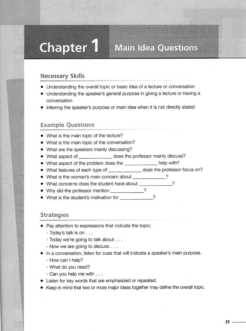 Mastering Skills For The Toefl IBT - Listening - Kèm CD
