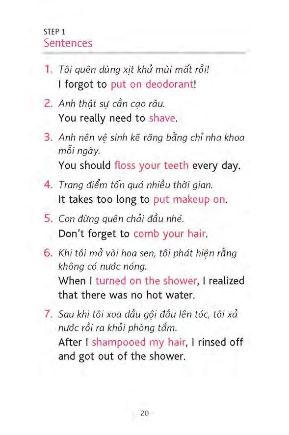 Sử Dụng Tiếng Anh Trong Sinh Hoạt Thường Ngày Từ Sáng Đến Tối (Kèm CD Hoặc File MP3)