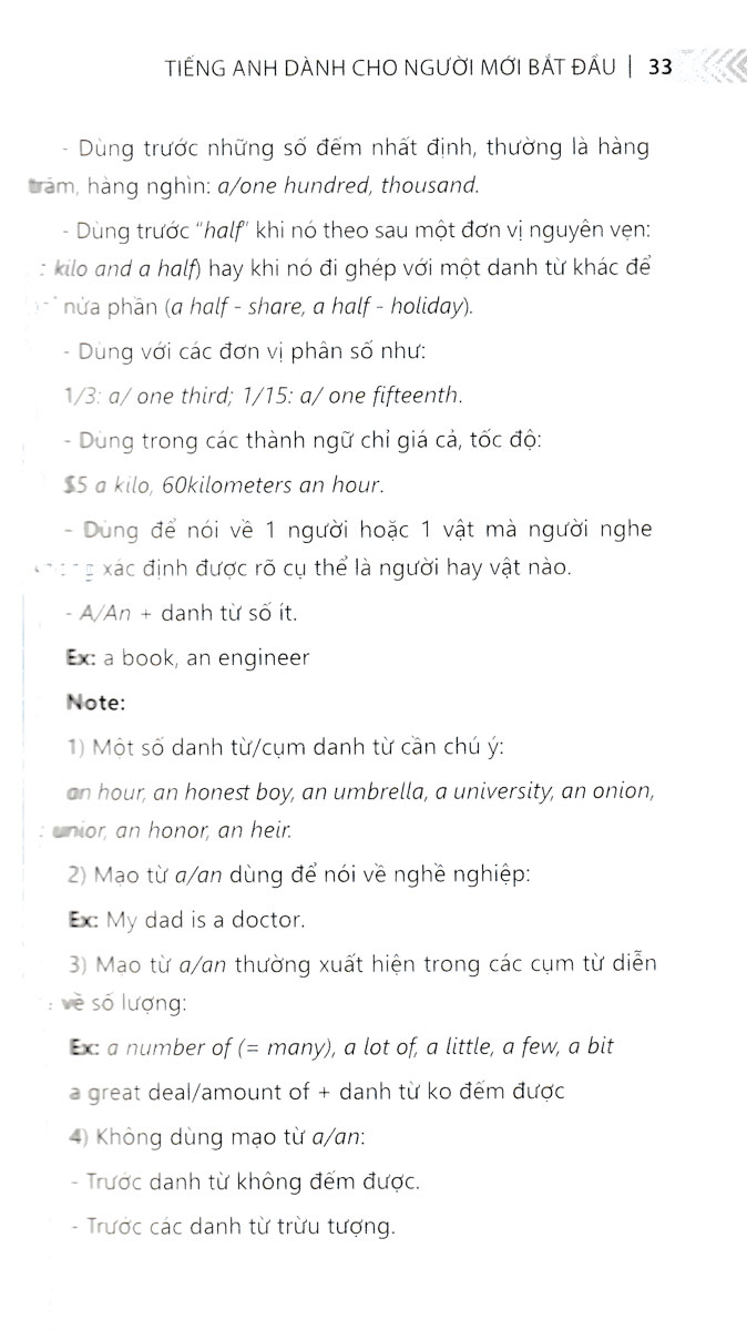 Chinh Phục Từ Vựng Và Ngữ Pháp Tiếng Anh (Dành Cho Người Mới Bắt Đầu - Sbooks)