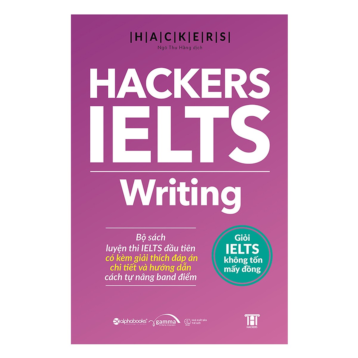 Combo Trọn Bộ 4 Cuốn Hackers IELTS ( Listening + Reading + Speaking + Writing ) (Tặng Notebook tự thiết kế)