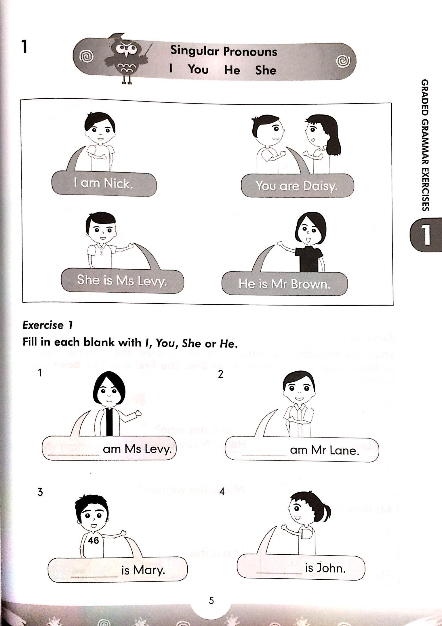 Graded Grammar Exercises 1