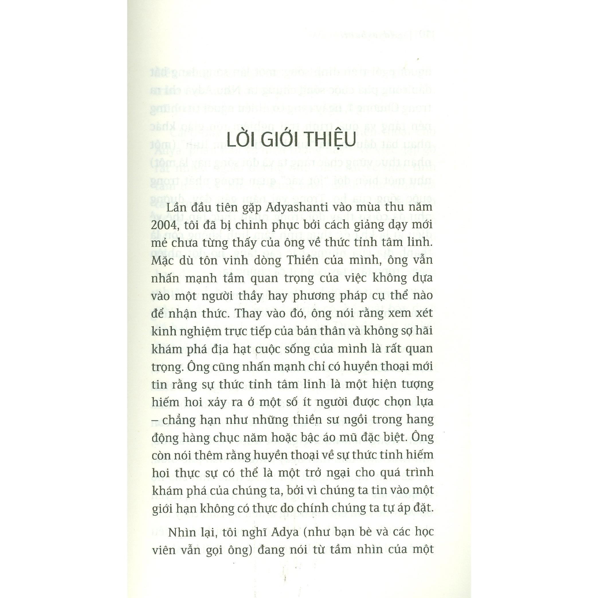Sách - Hành Trình Giác Ngộ - Adyashanti - Zenbooks