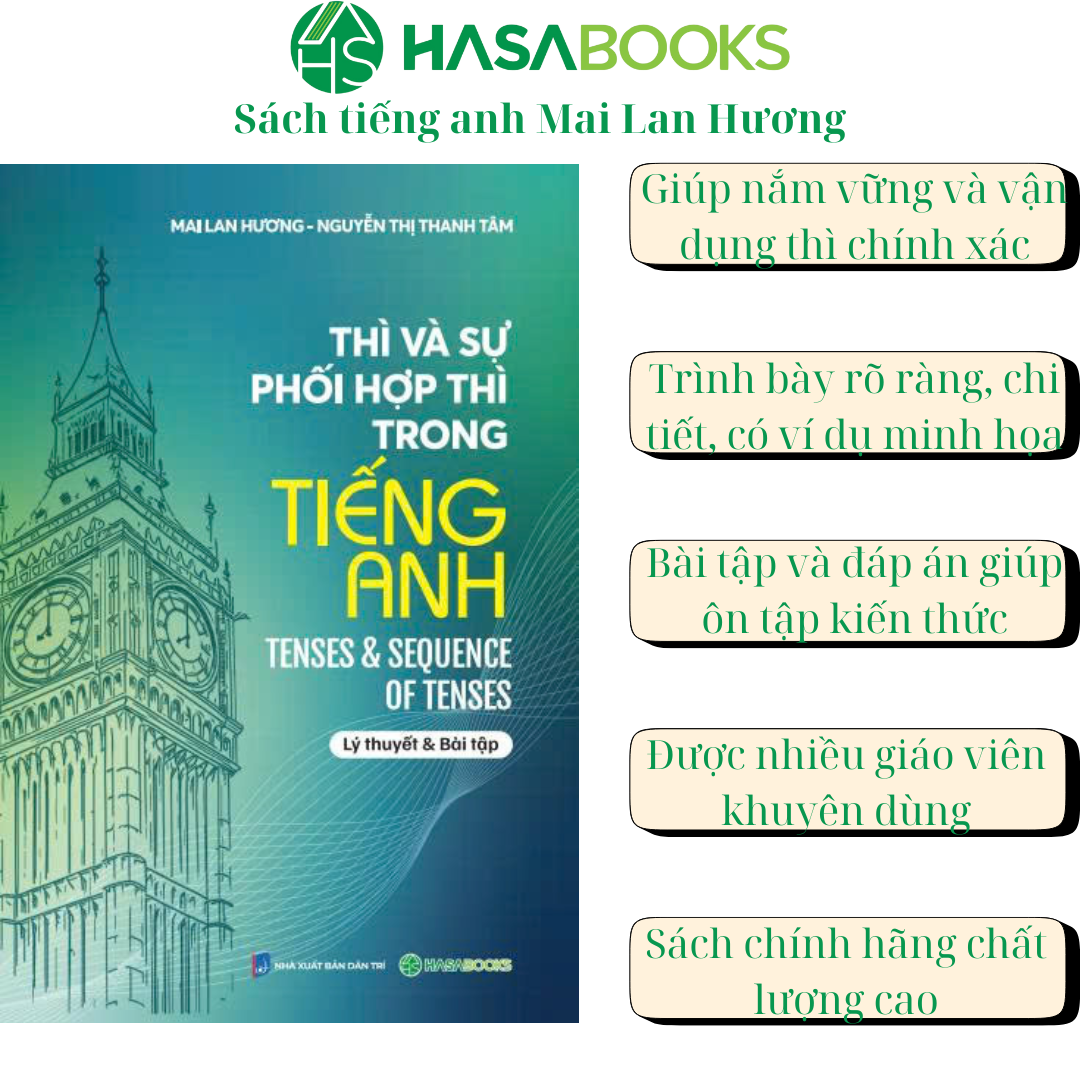 Combo 2 Cuốn Cách Biên Đổi Câu + Thì Và Sự Phối Hợp Thì Trong Tiếng Anh