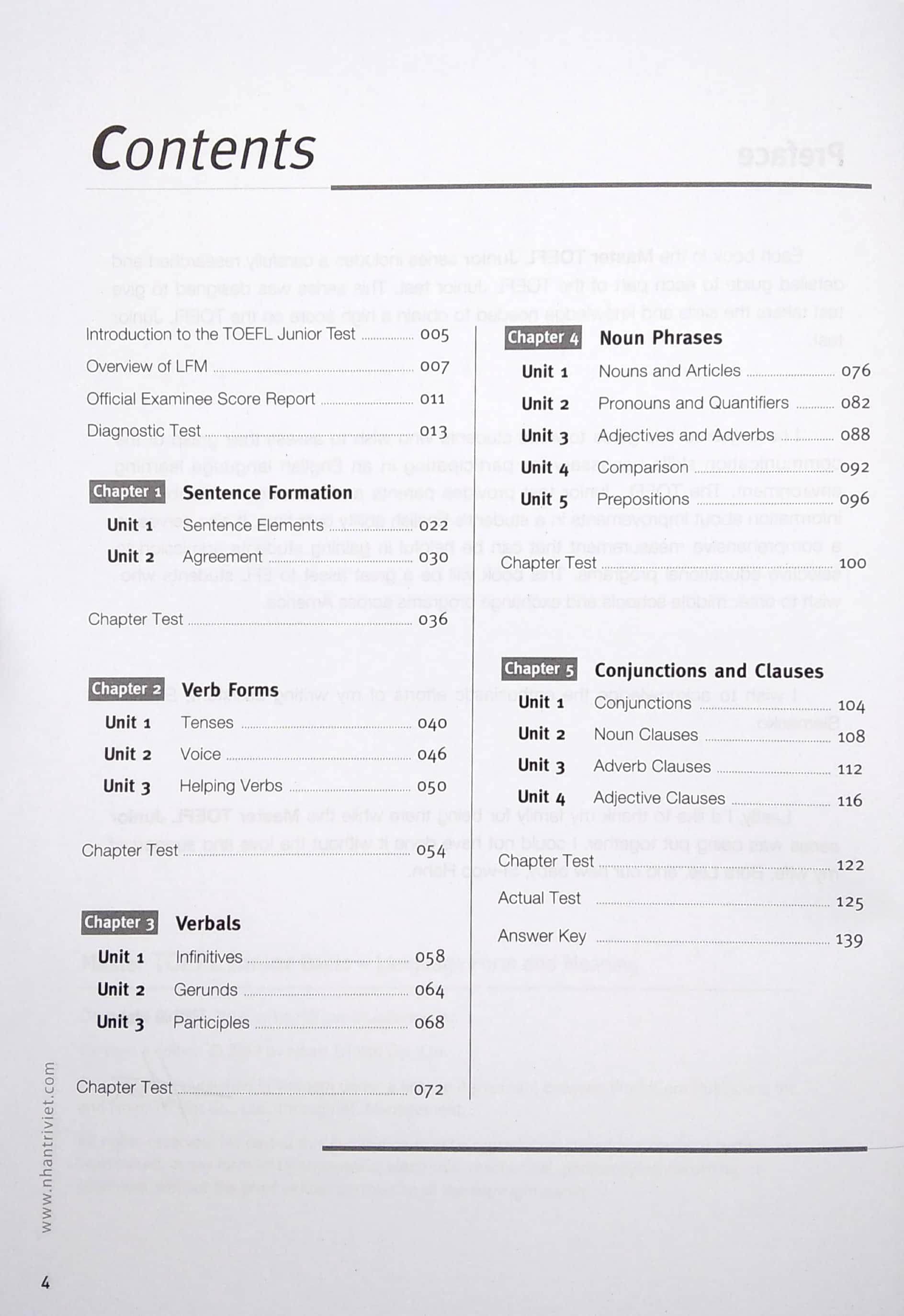 Master Toefl Junior Basic: Language Form & Meaning (Cefr Level A2) - Gramma