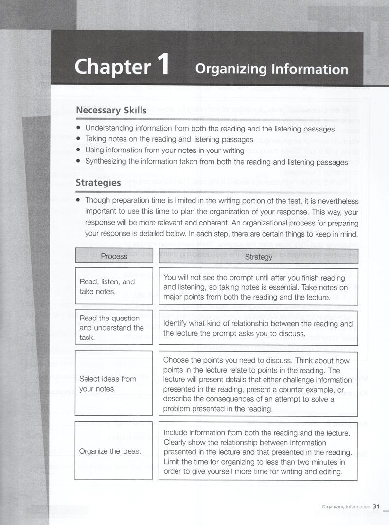 Mastering skills For The Toefl Ibt - Writing