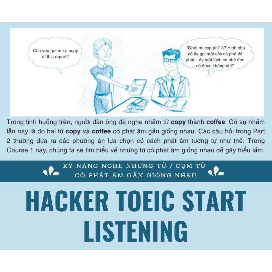 Hackers Toeic Start Reading - Bản Quyền