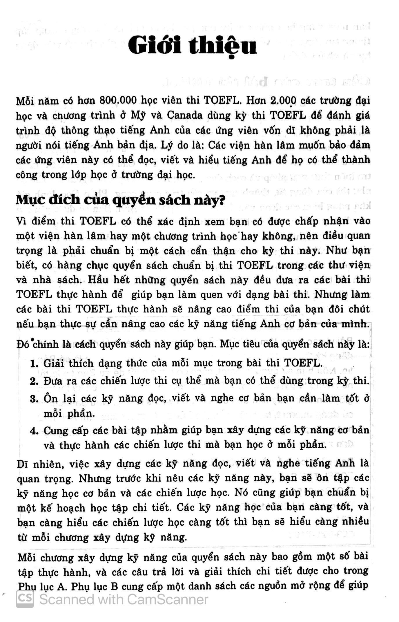 Học Và Thi Tốt TOEFL Trong 6 Bước
