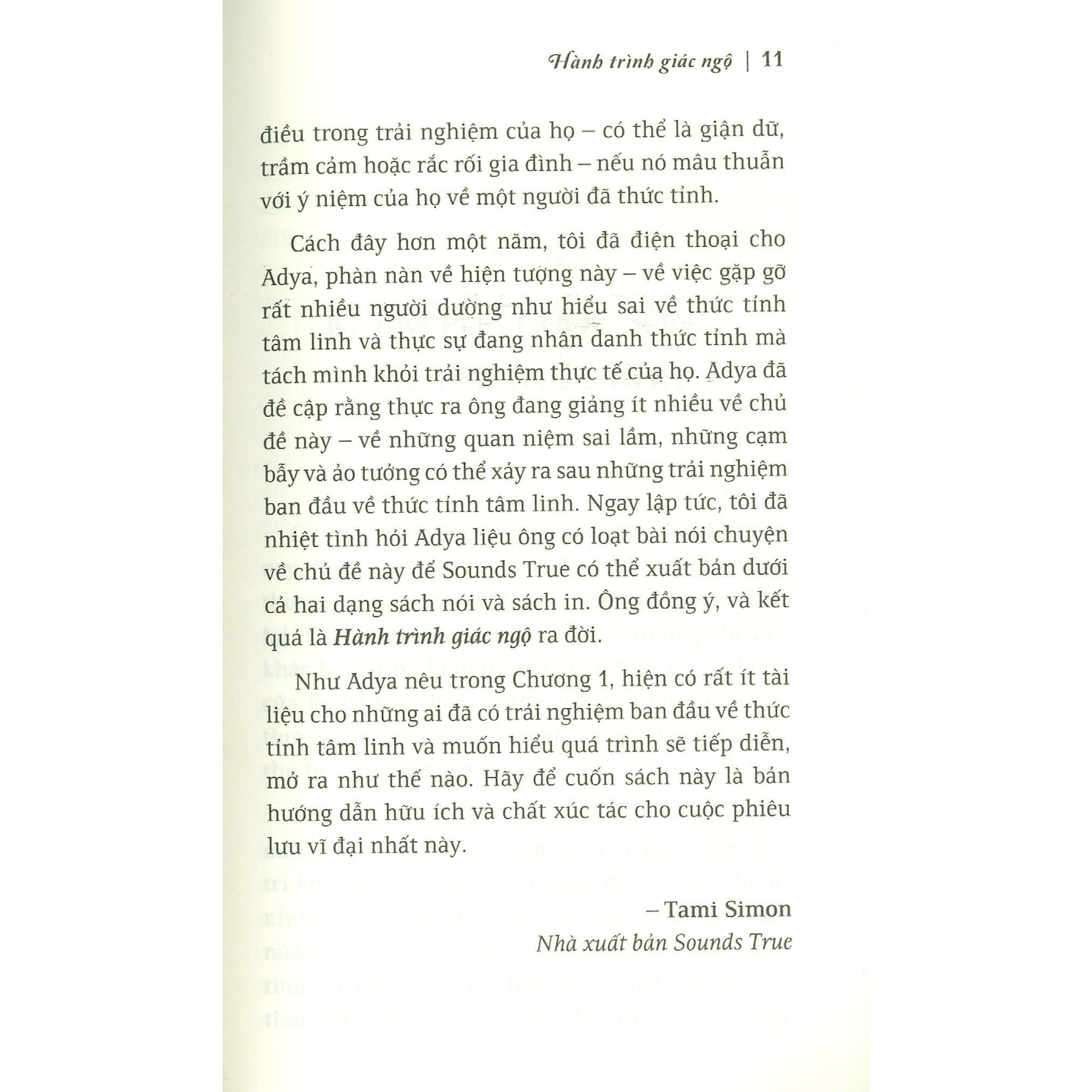 Sách - Hành Trình Giác Ngộ - Adyashanti - Zenbooks