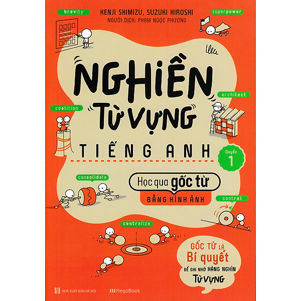 Combo Nghiền Từ Vựng Tiếng Anh - Học Qua Gốc Từ Bằng Hình Ảnh (Bộ 2 Quyển)