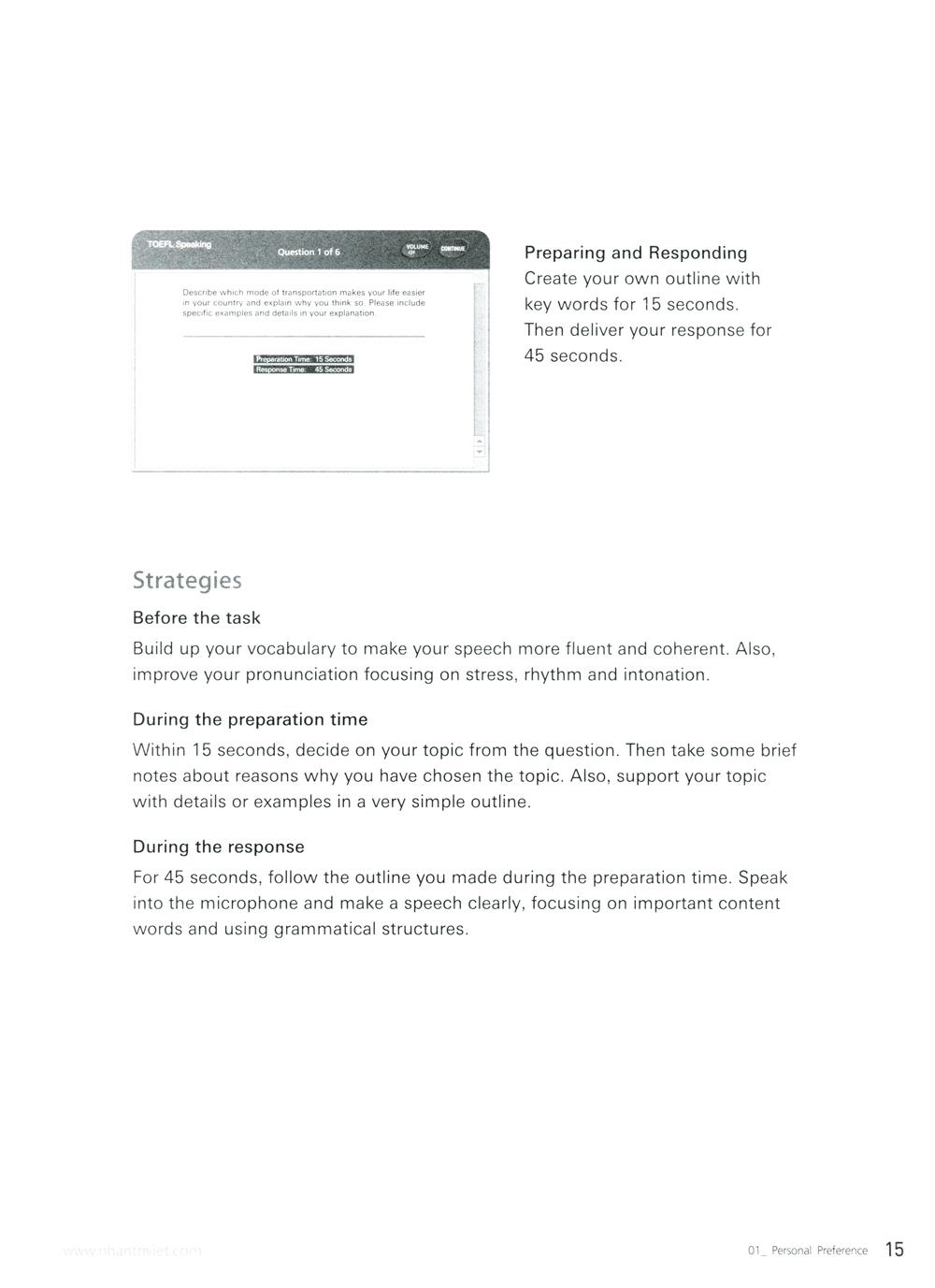 TOEFL iBT Activator Speaking Advanced (Kèm CD)