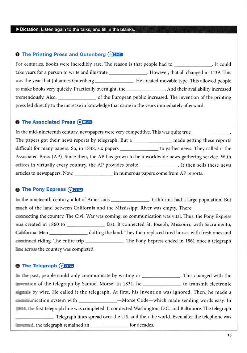 Academic Listening Builder