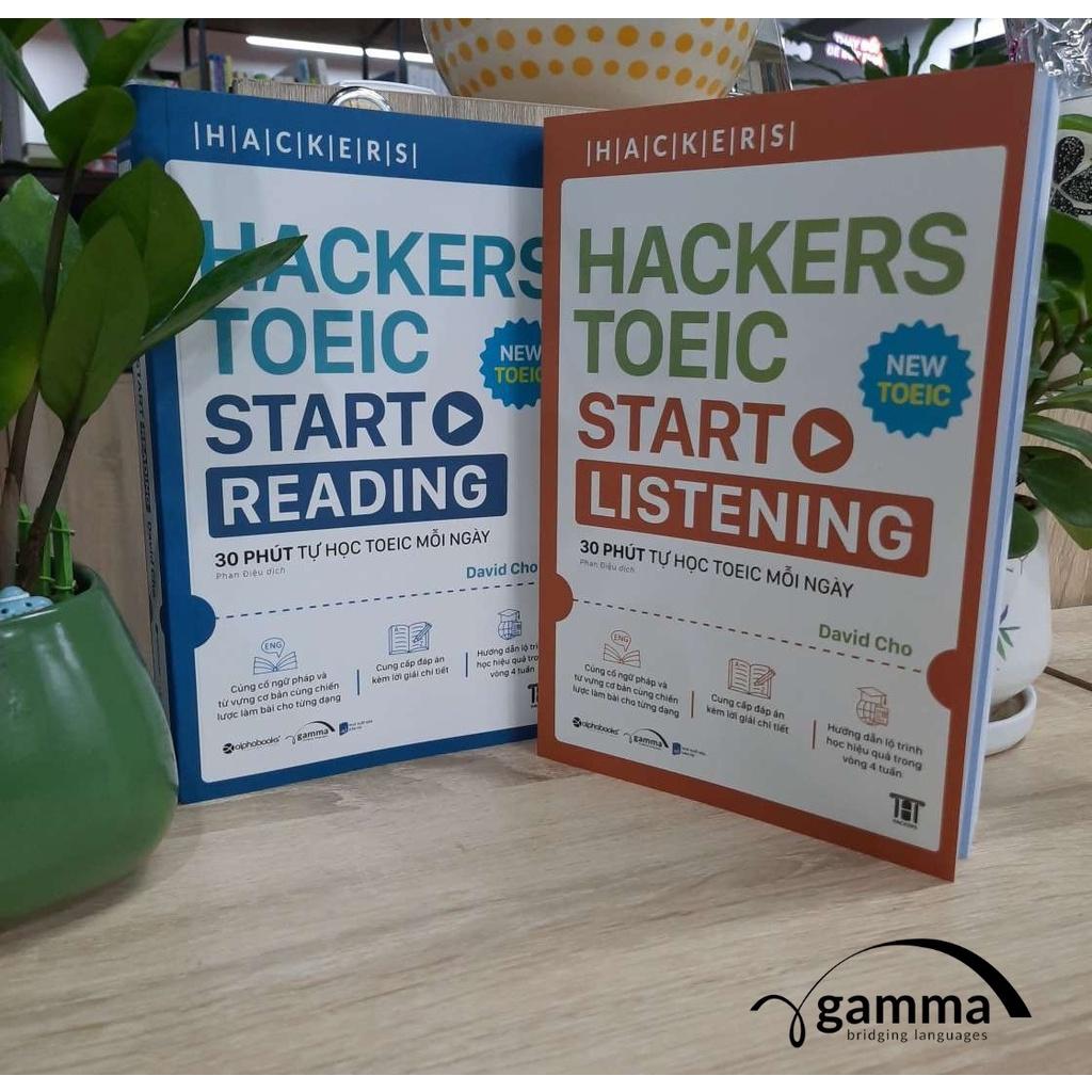 Hackers Toeic Start Reading - Bản Quyền