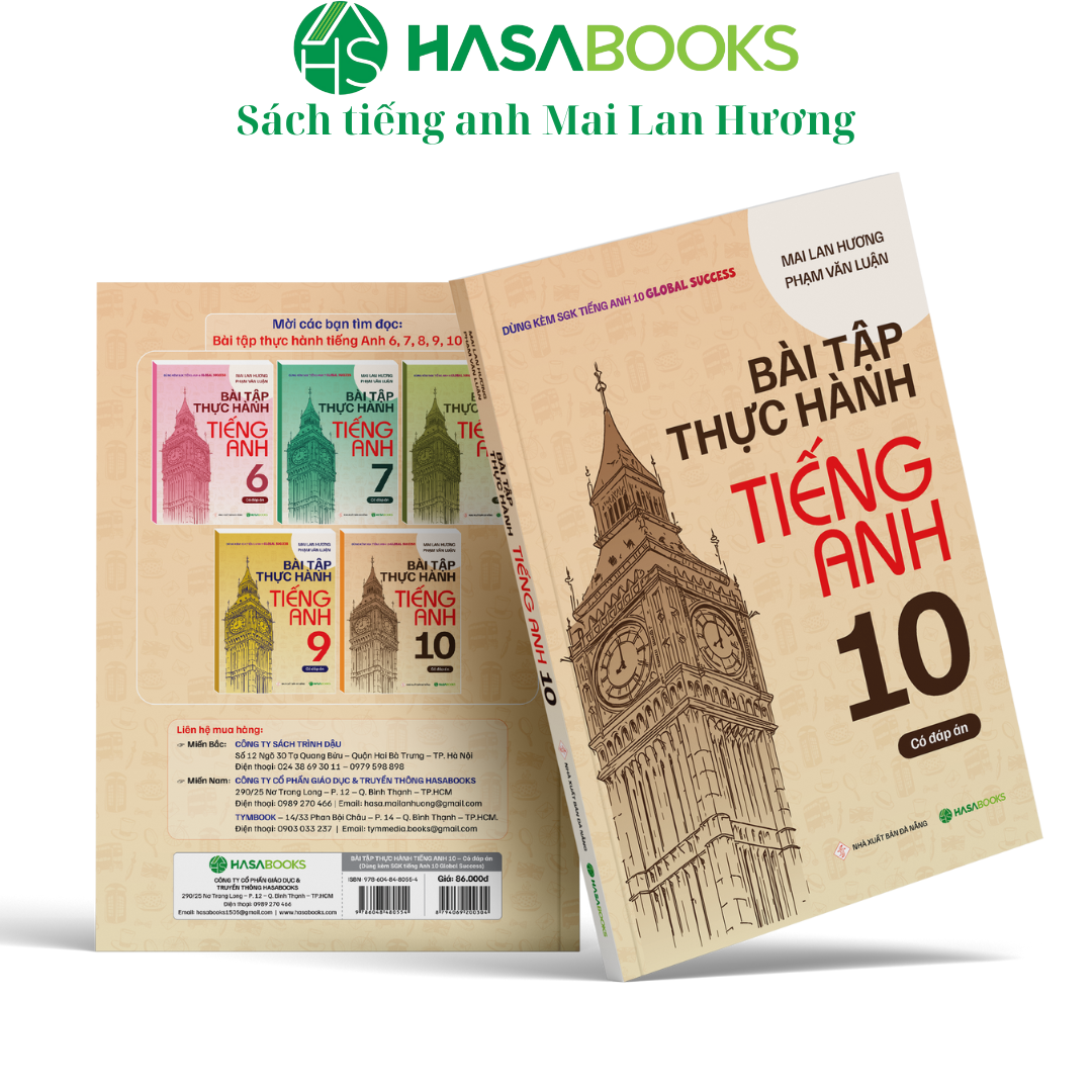 Bài Tập Thực Hành Tiếng Anh 10 Global Success (Có Đáp Án) - Mai Lan Hương