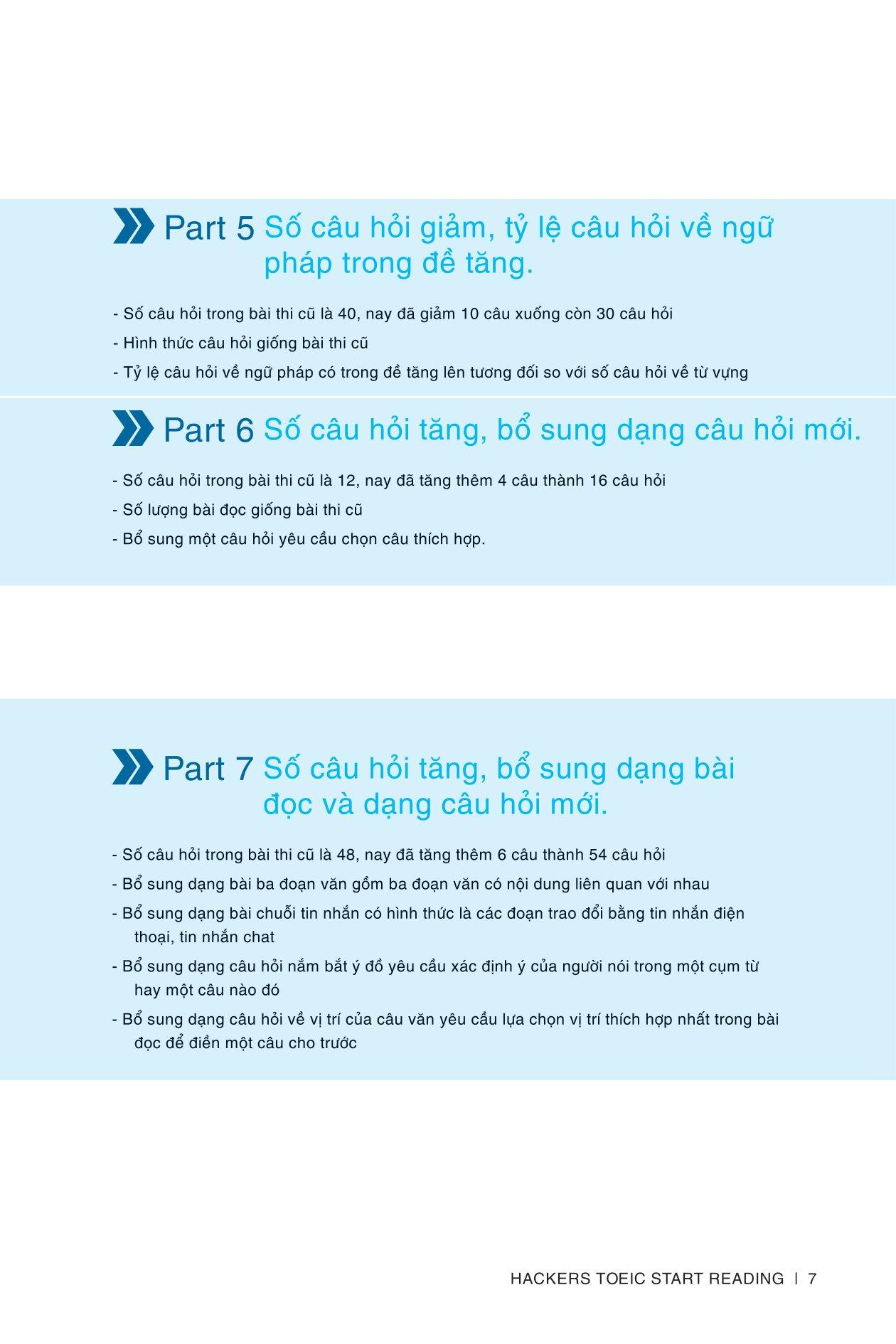 Hackers Toeic Start Reading - 30 Phút Tự Học Toeic Mỗi Ngày