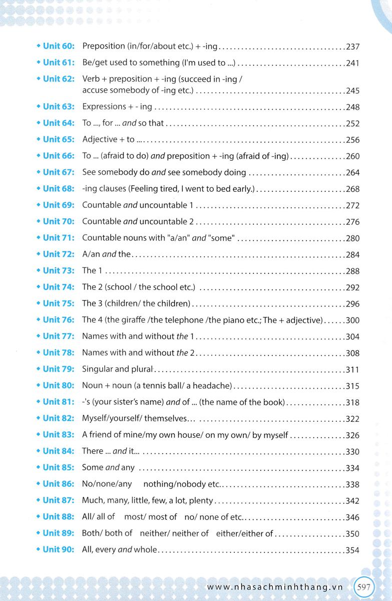 English Grammar In Use - 136 Đề Mục Ngữ Pháp Tiếng Anh