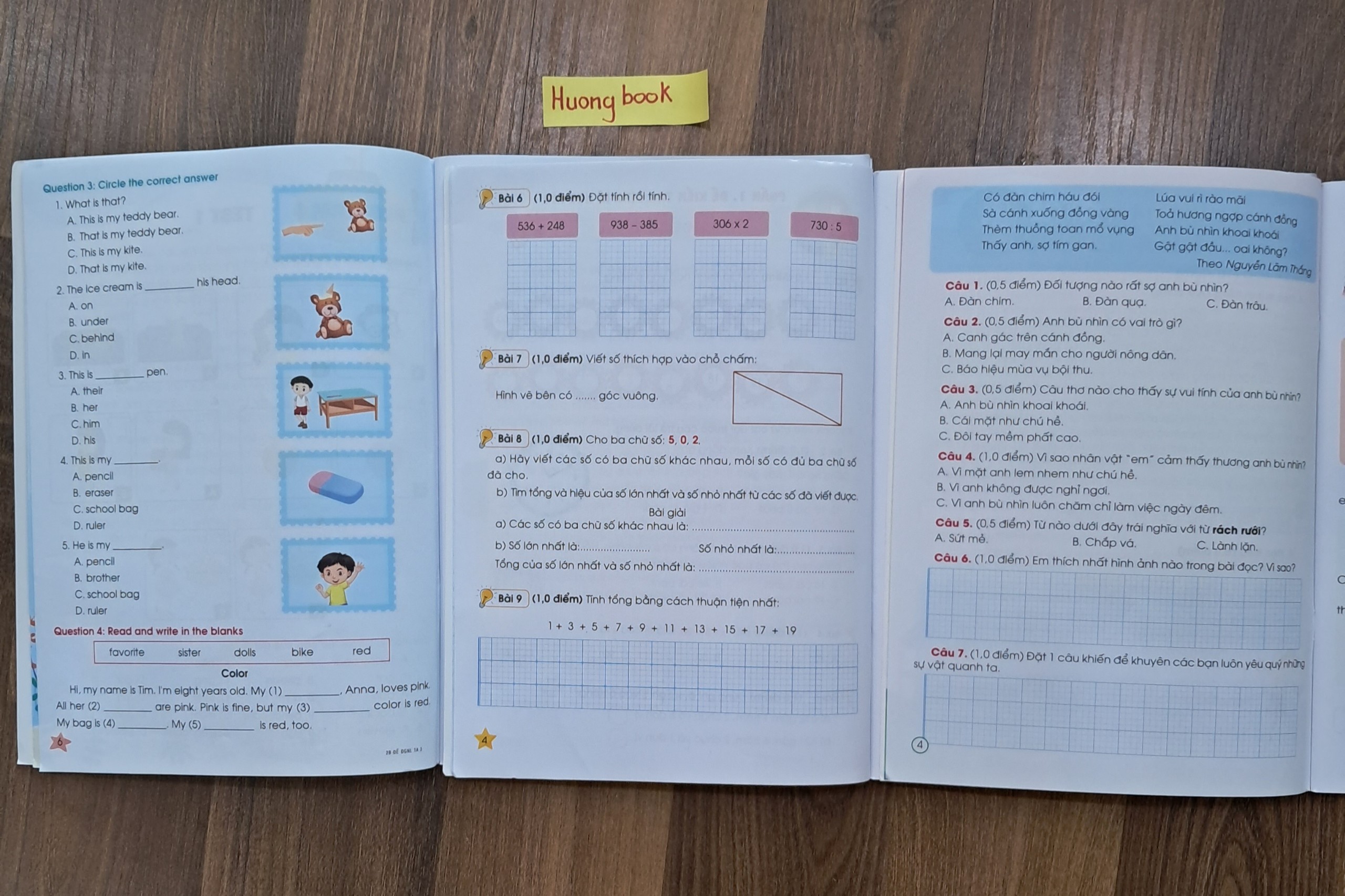 Sách - Đề Đánh giá năng lực Tiếng Anh 3 (KP)
