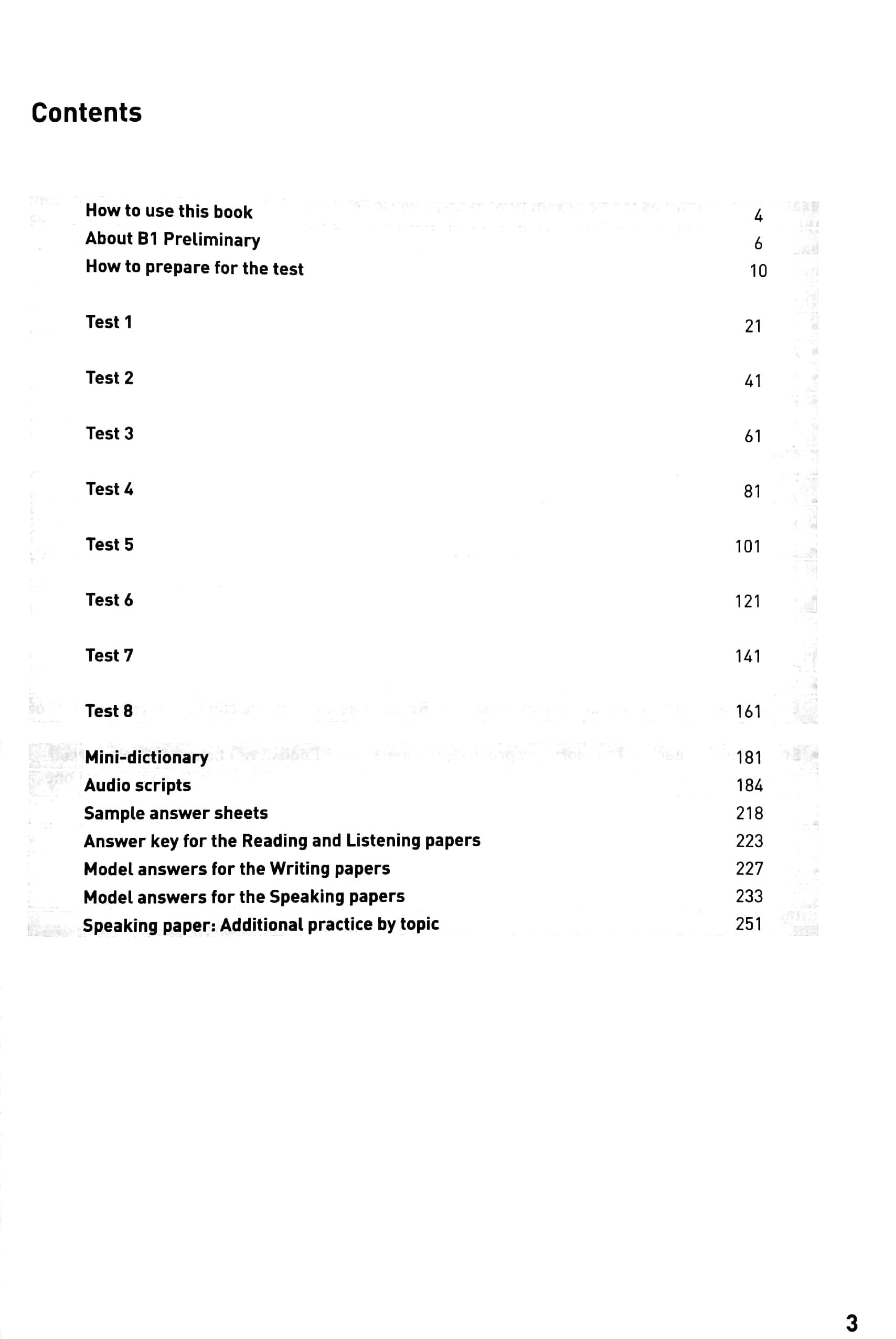 Cambridge English Qualifications - B1 Preliminary - 8 Practice Tests
