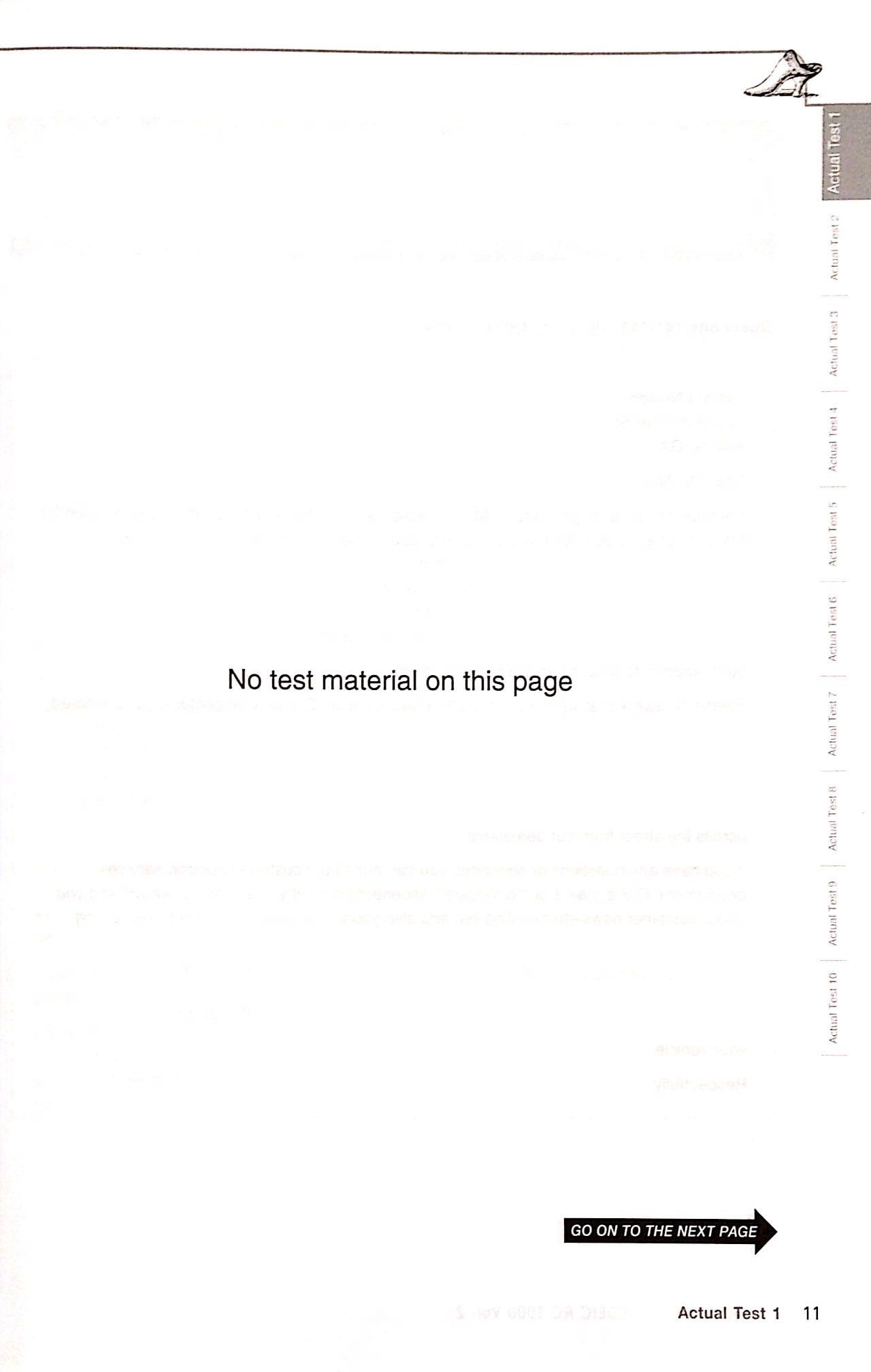 Essential Test For TOEIC RC 1000 Vol 2 (Không CD)