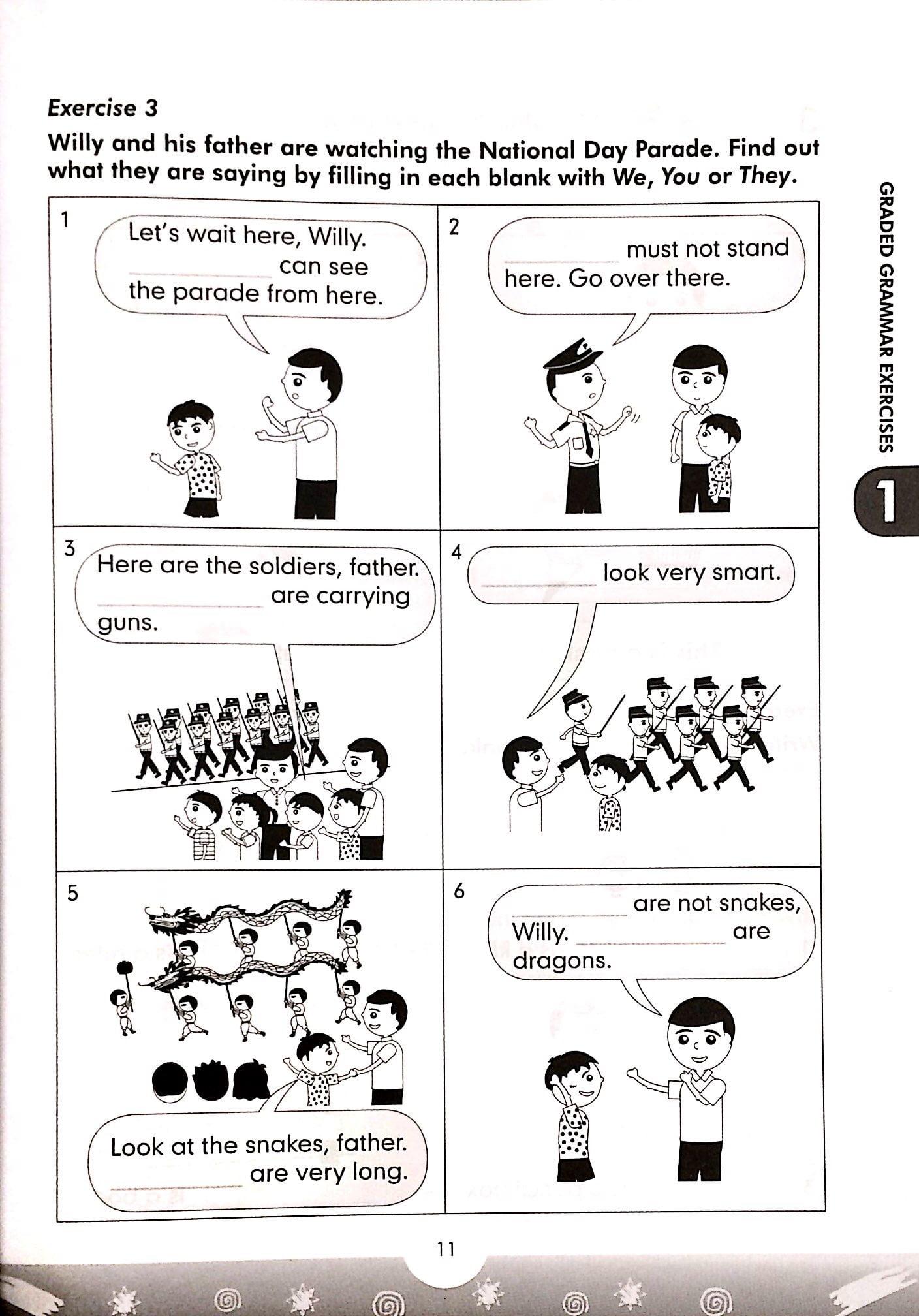 Graded Grammar Exercises 1