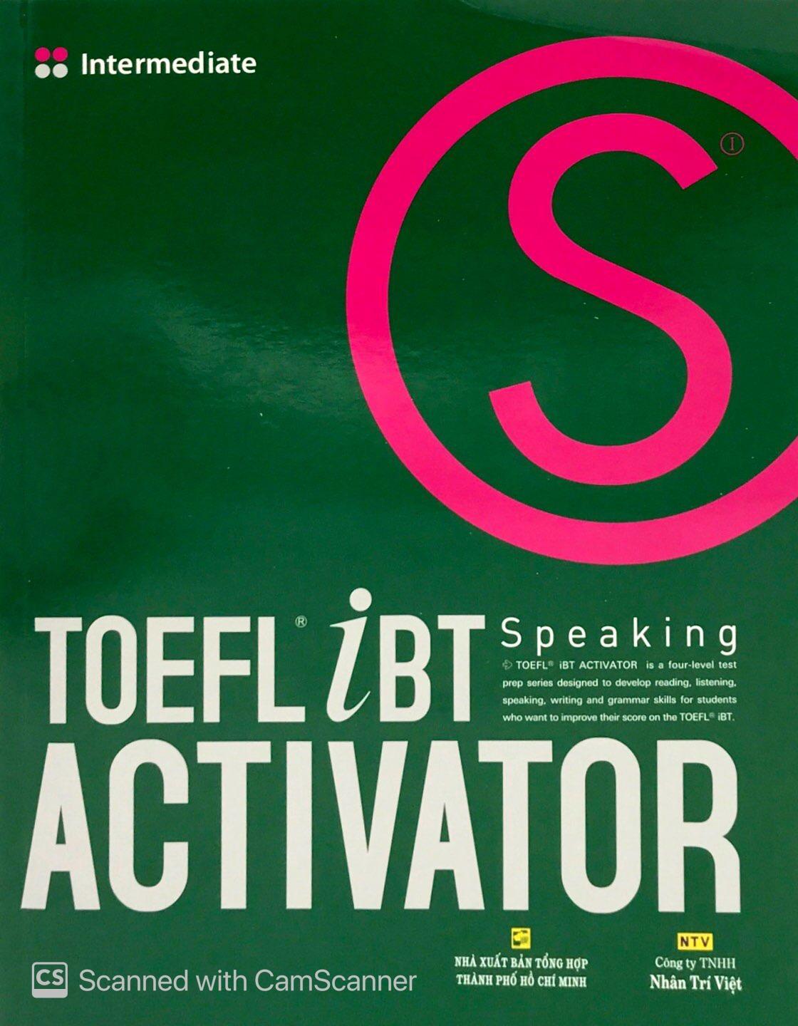 TOEFL iBT Activator Speaking Intermediate (Kèm CD)