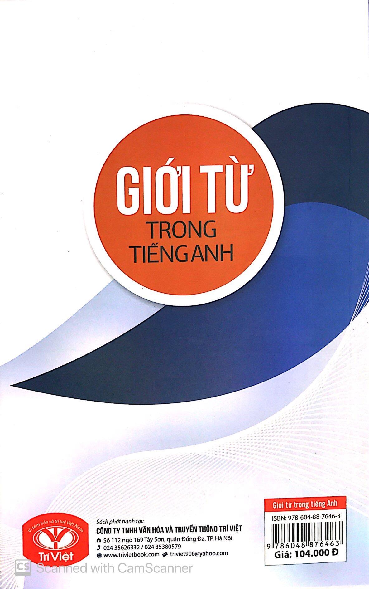 Giới Từ Trong Tiếng Anh
